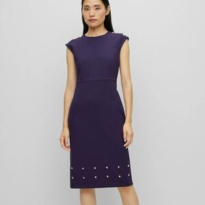 BOSS NWT Studded Devoka Dress